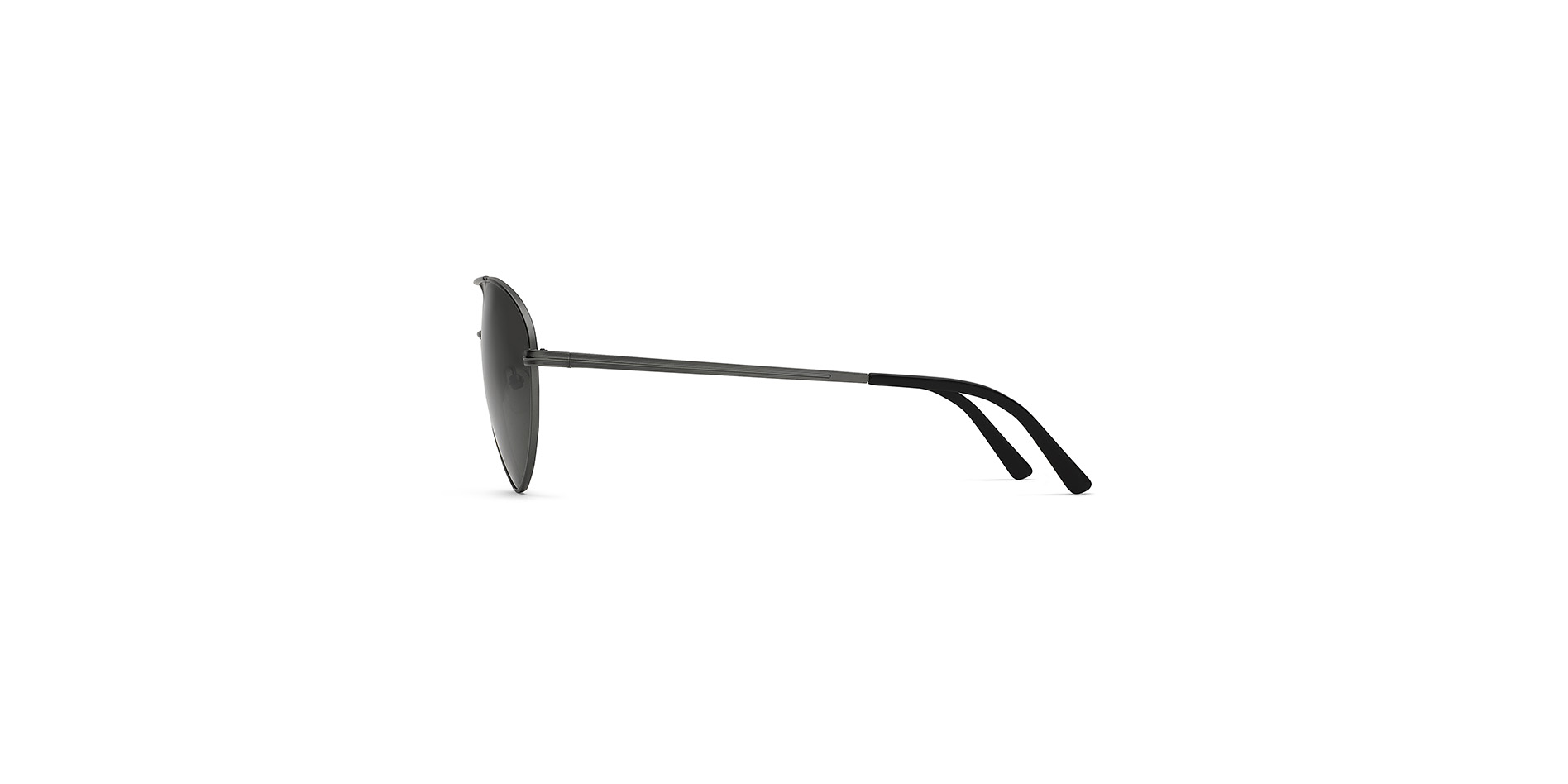 Forme pilote classique : Lunettes de soleil pour hommes en métal,  BD 432 SUN CL