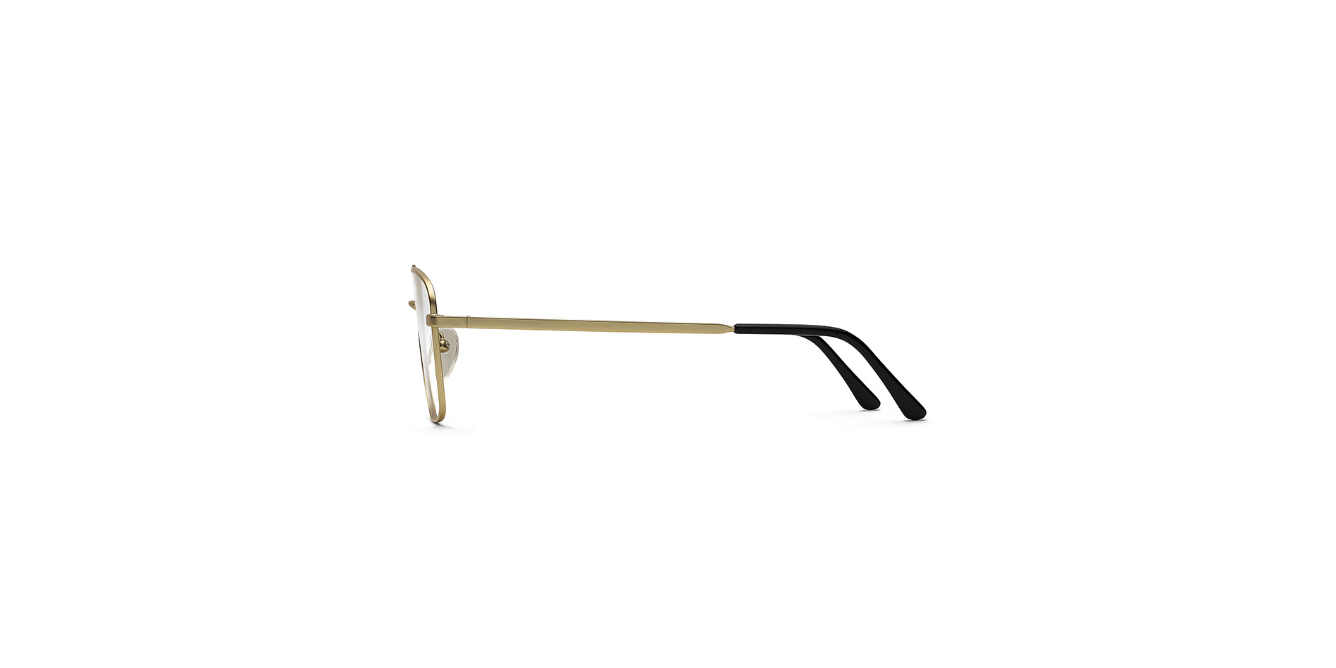 Lunettes correctrices classiques pour hommes en métal,  MC 532 CL