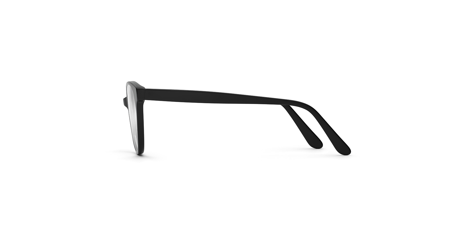 Lunettes correctrices hommes classiques en acétate, face de la monture ovale,  LN 013 FLEX CL