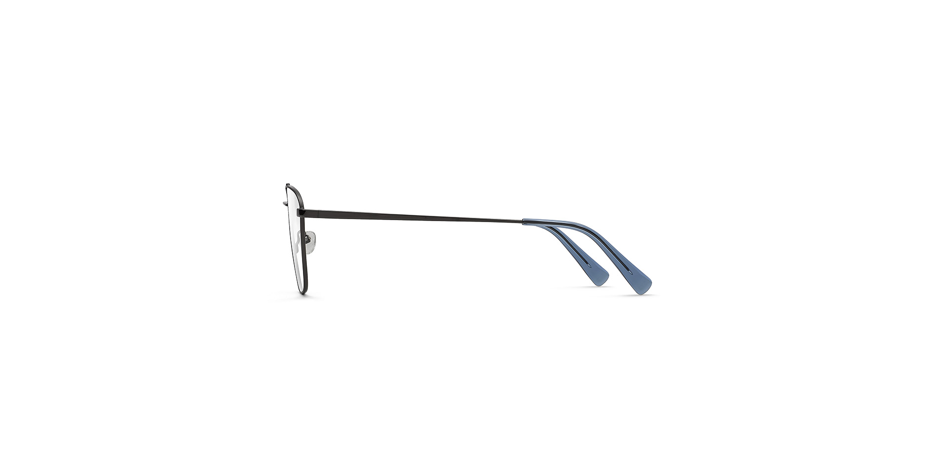 Lunettes correctrices classiques pour hommes en acier inoxydable,  MI 024 CL