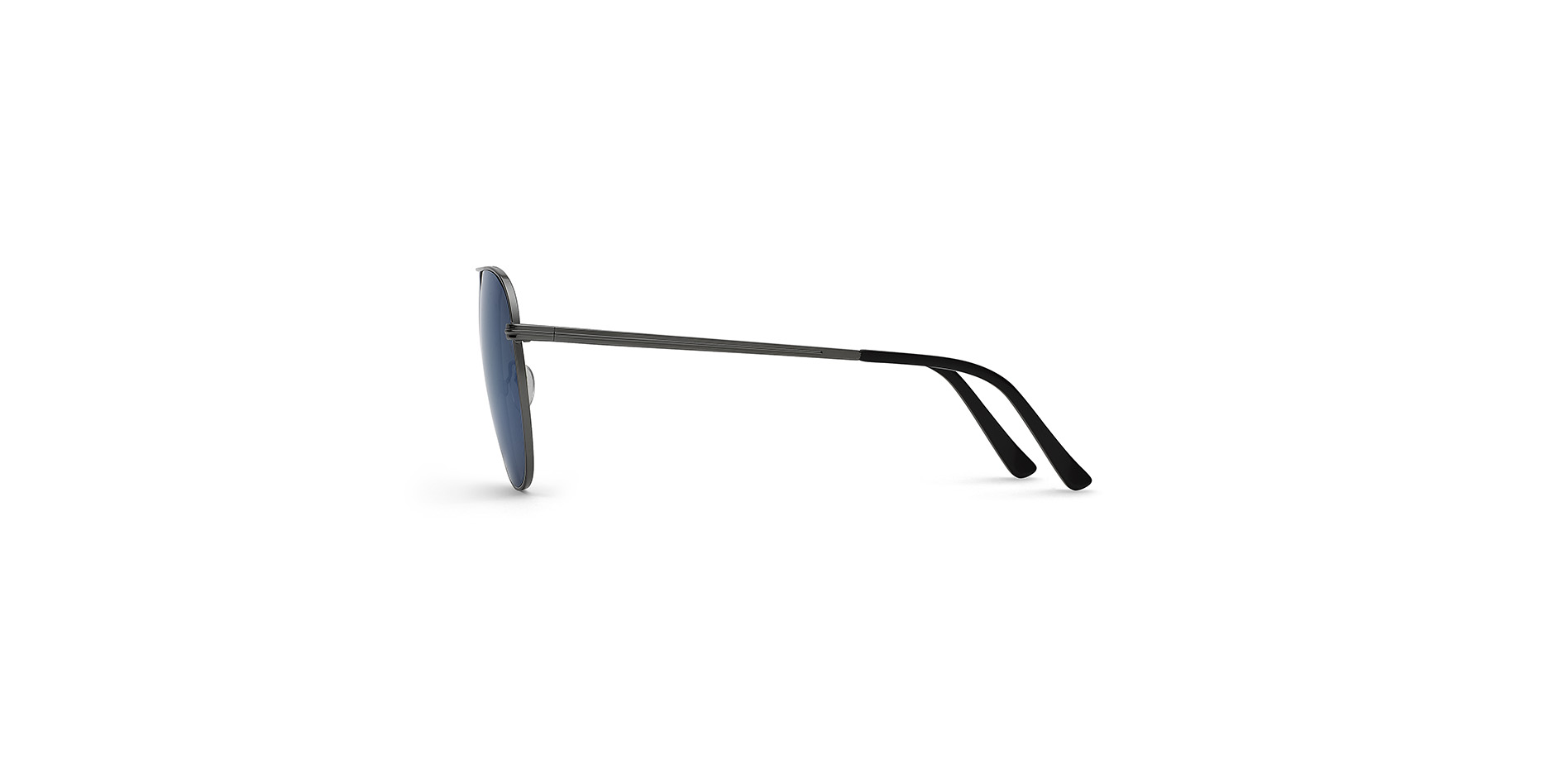 Forme pilote classique : Lunettes de soleil pour hommes en métal,  BD 456 SUN CL