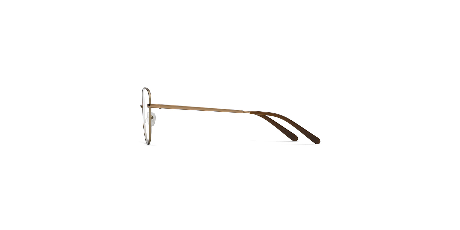 Modische Damen-Korrektionsbrille aus Metall in Pantoform,  BD 458 FA