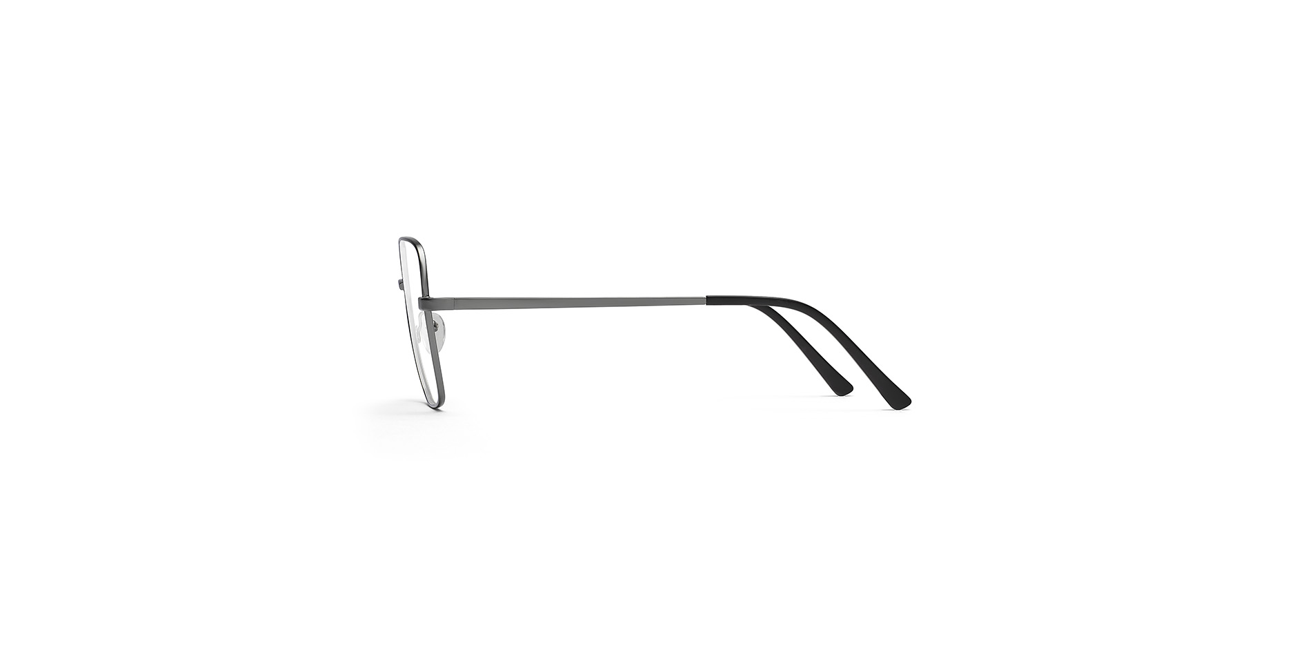 Modische Damen-Korrektionsbrille aus Edelstahl,  BD 480 FA