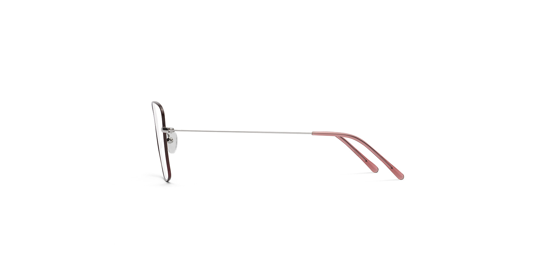 Lunettes correctrices à la mode pour femmes en acier inoxydable,  BD 478 FA