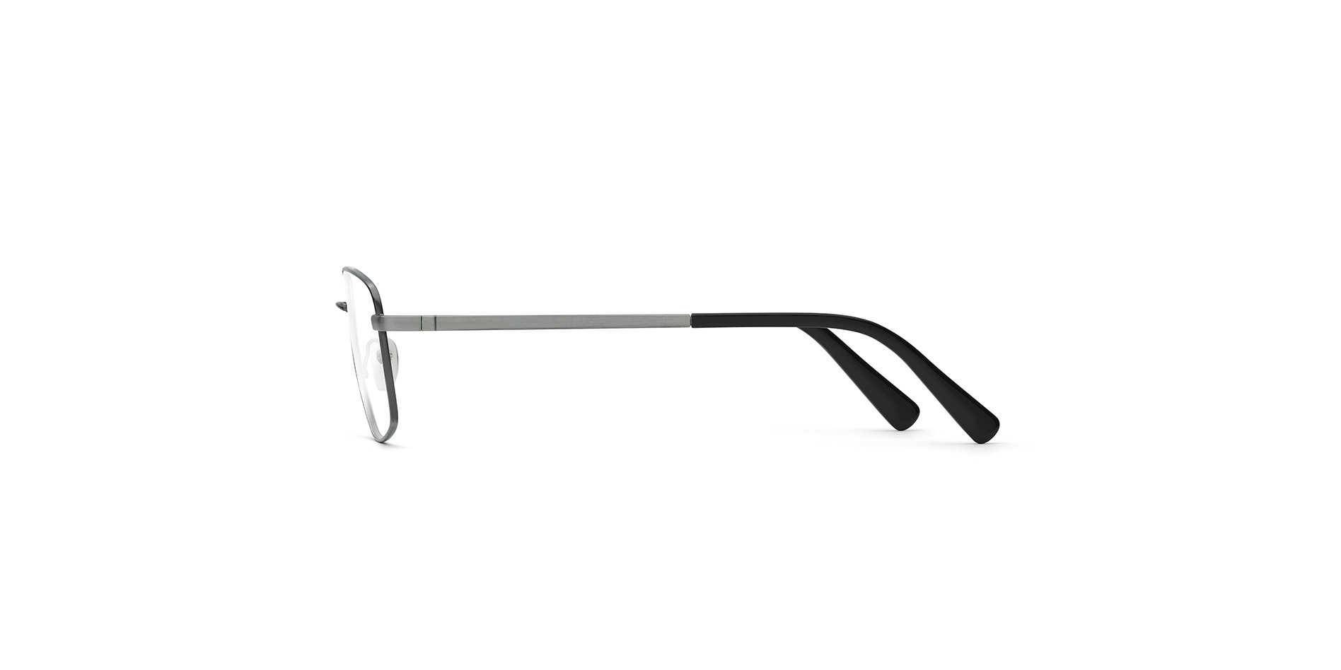 Klassische Herren-Korrektionsbrille aus Edelstahl,  MC 563 CL