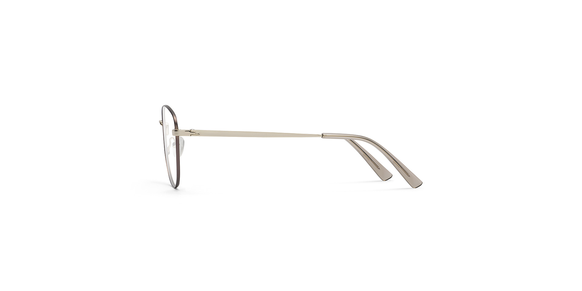 Modische Damen-Korrektionsbrille aus Metall,  BE 010 FA