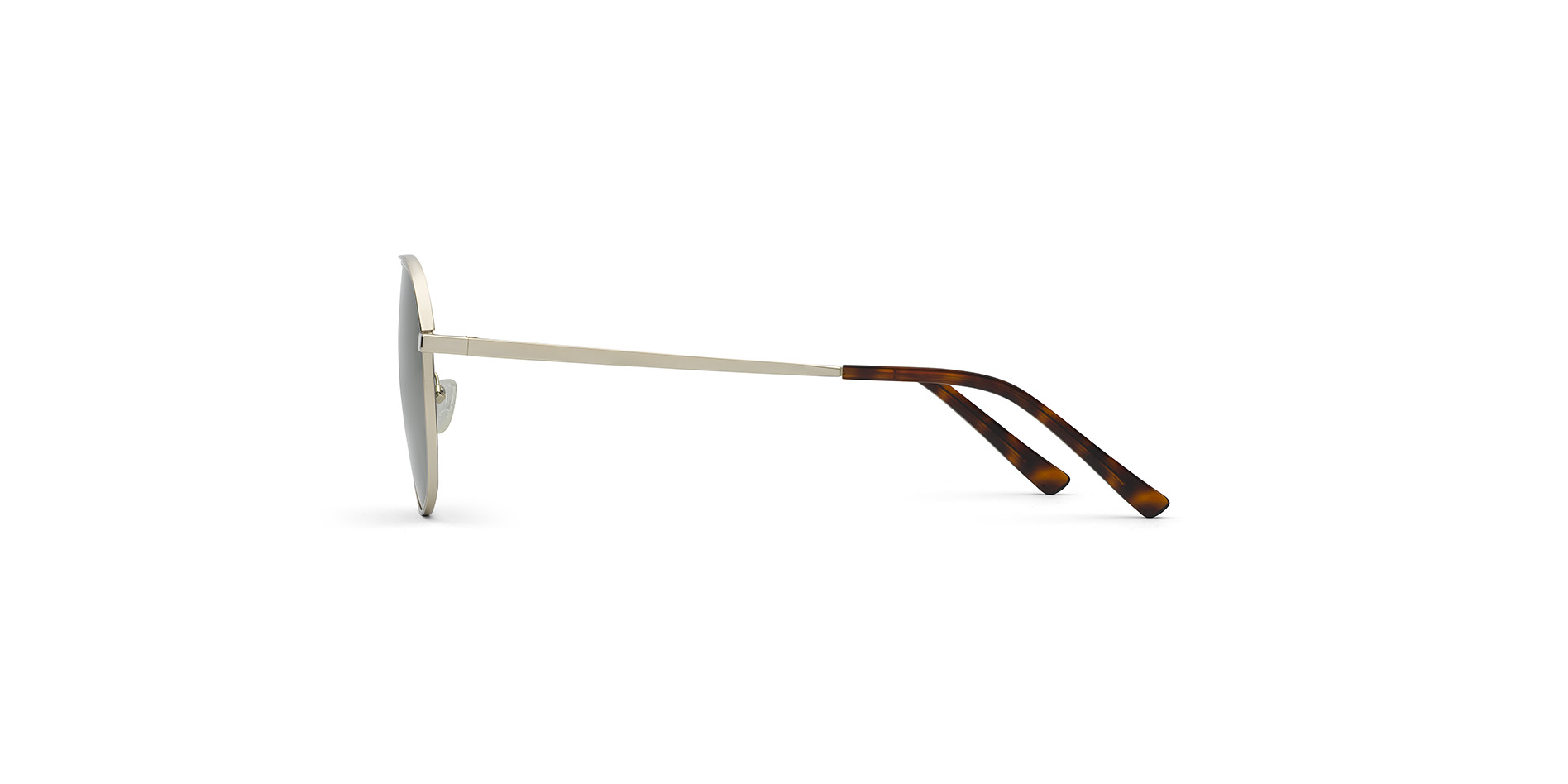 Forme pilote classique : Lunettes de soleil hommes en acier inoxydable,  BD 523 SUN CL