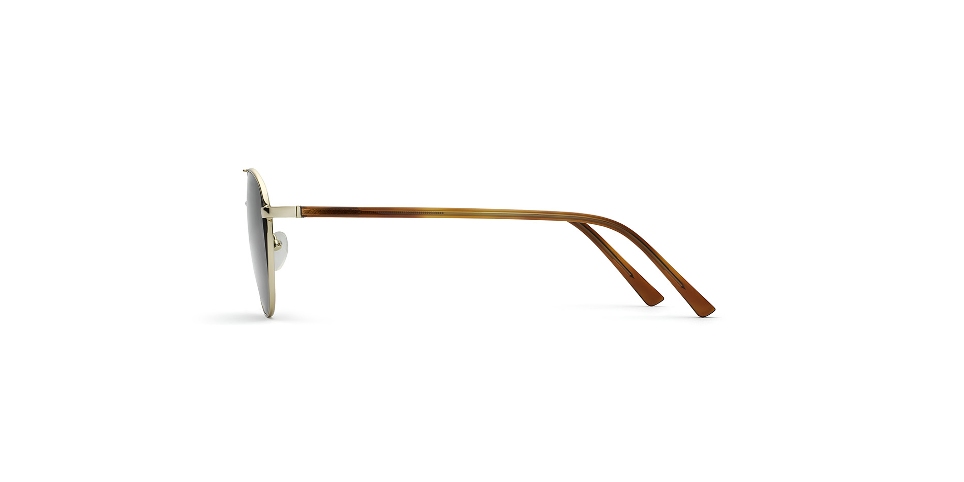 Klassische Pilotenform: Herren-Sonnenbrille aus Edelstahl,  MC 581 SUN CL