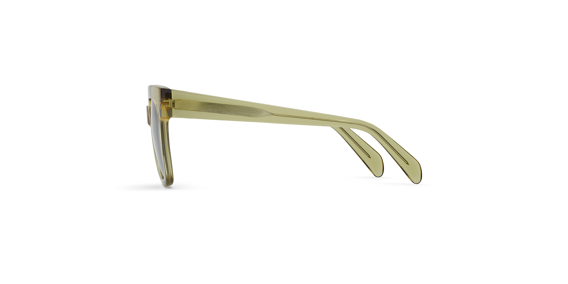 Modische Herren-Sonnenbrille aus Acetat in Pantoform,  LN 022 SUN FA
