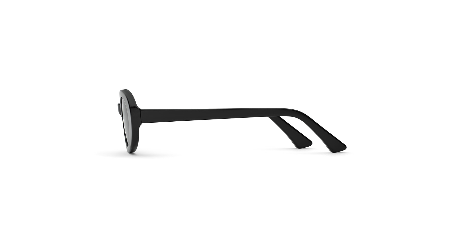 Modische Damen-Sonnenbrille aus Acetat, Fassungsfront oval,  MI 044 SUN FA