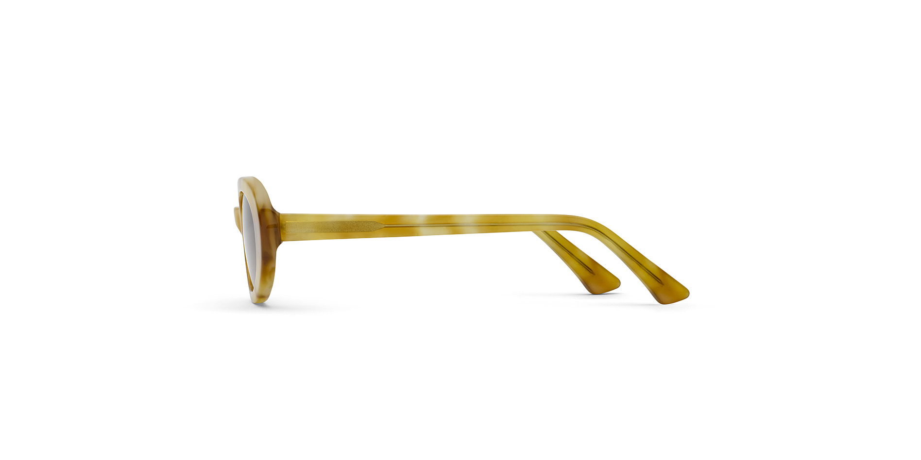 Modische Damen-Sonnenbrille aus Acetat, Fassungsfront oval,  MI 044 SUN FA