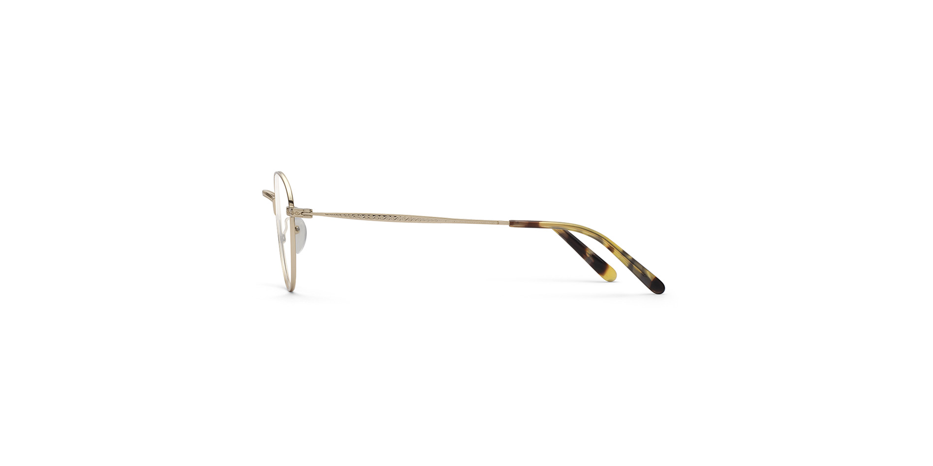 Klassische Herren-Korrektionsbrille aus Edelstahl in Pantoform,  BD 532 CL