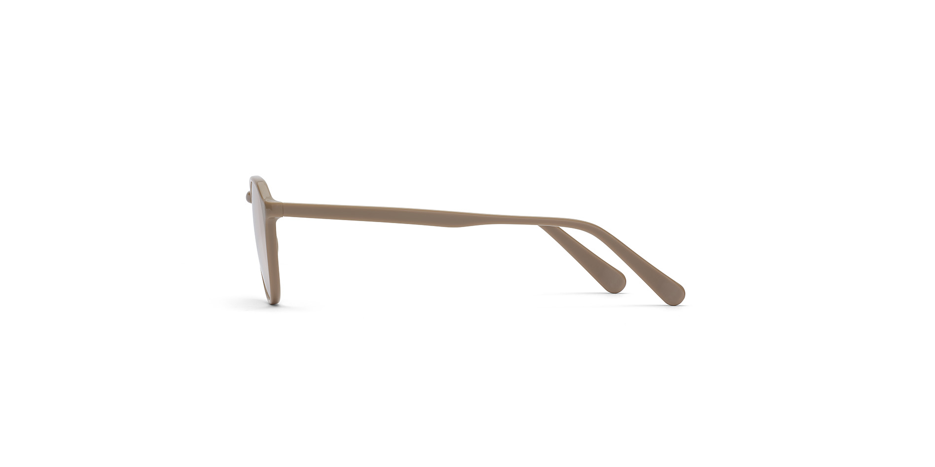 Lunettes de soleil classiques pour hommes en plastique en forme Pantos,  BD 536 SUN CL