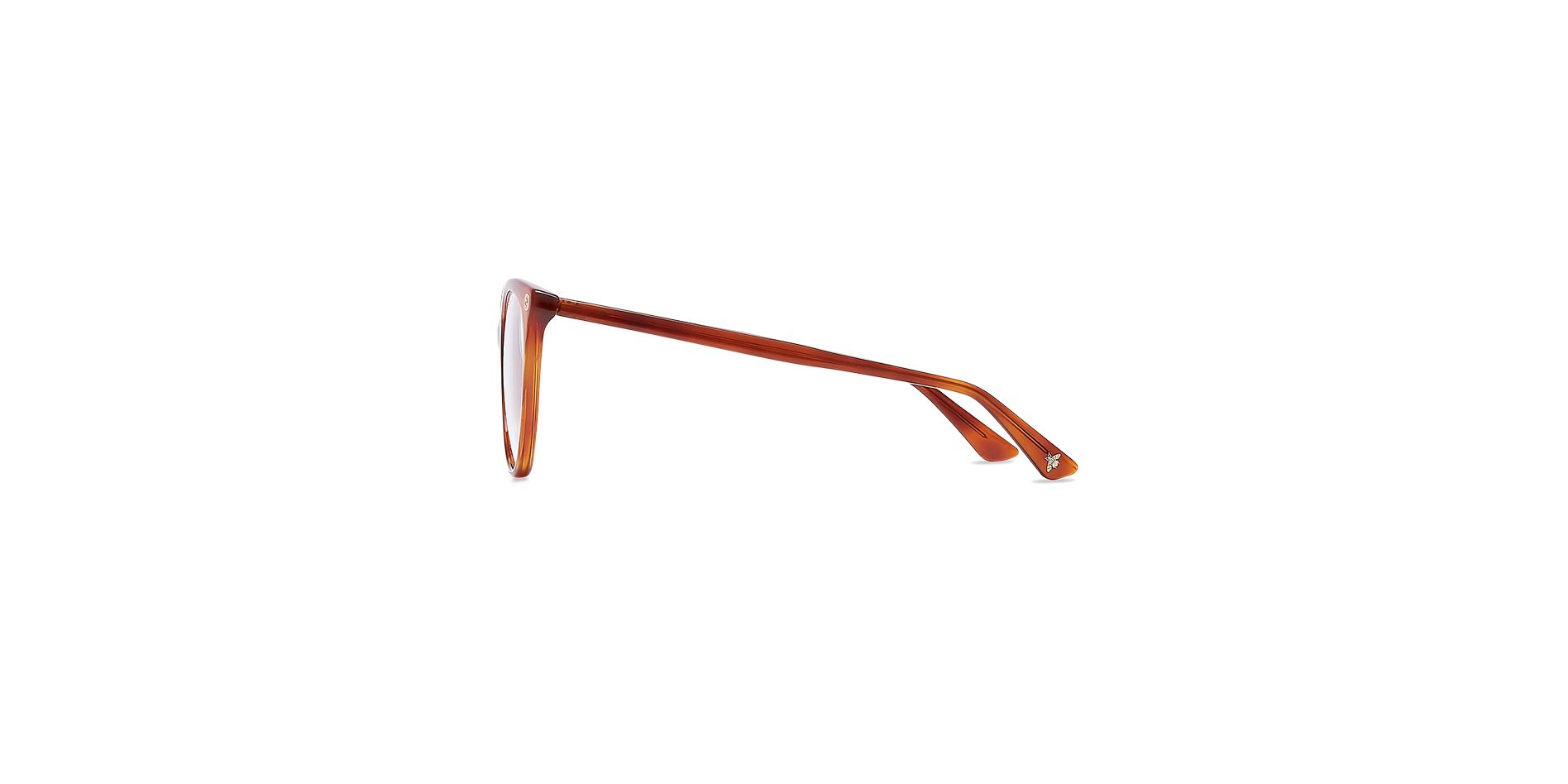 Modische Damen-Korrektionsbrille aus Acetat in Pantoform, Gucci, GG 0093 O