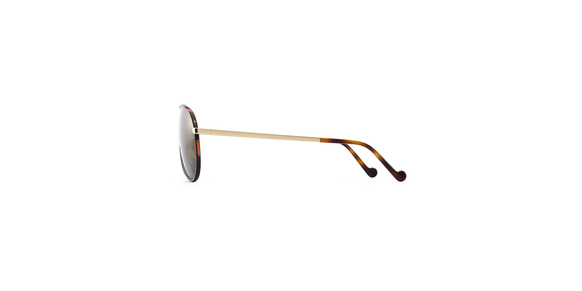 Forme pilote classique: Lunettes de soleil hommes en acier inoxydable,  MC 490 SUN CL