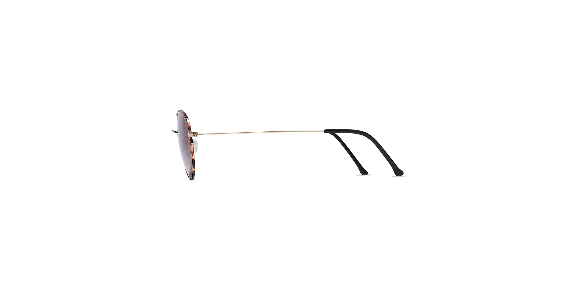 Lunettes de soleil classiques pour hommes en acier inoxydable de forme Pantos,  BD 352 SUN