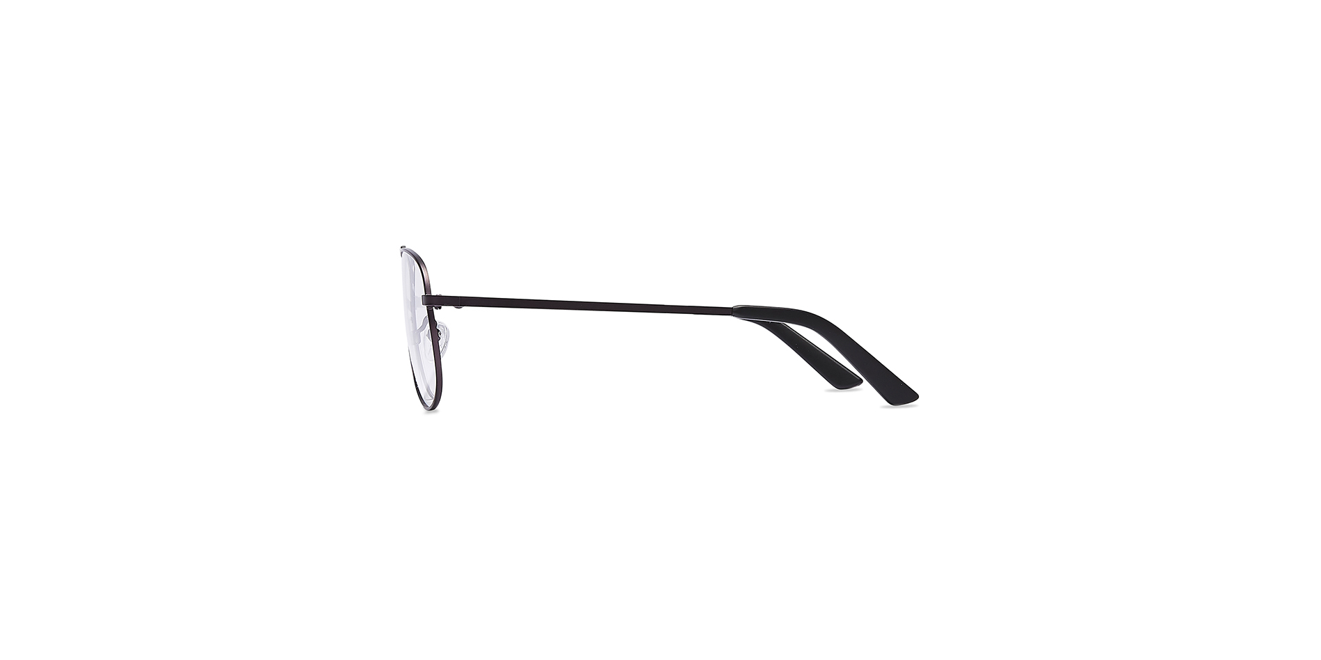 Forme pilote classique : Lunettes correctrices pour hommes en métal,  DDJ 001