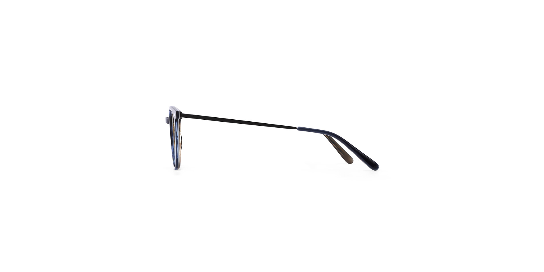 Feminine Damen-Korrektionsbrille aus Acetat in Pantoform, der Bügel ist mit einem Flexscharnier ausgestattet,  BC 002 FLEX CL