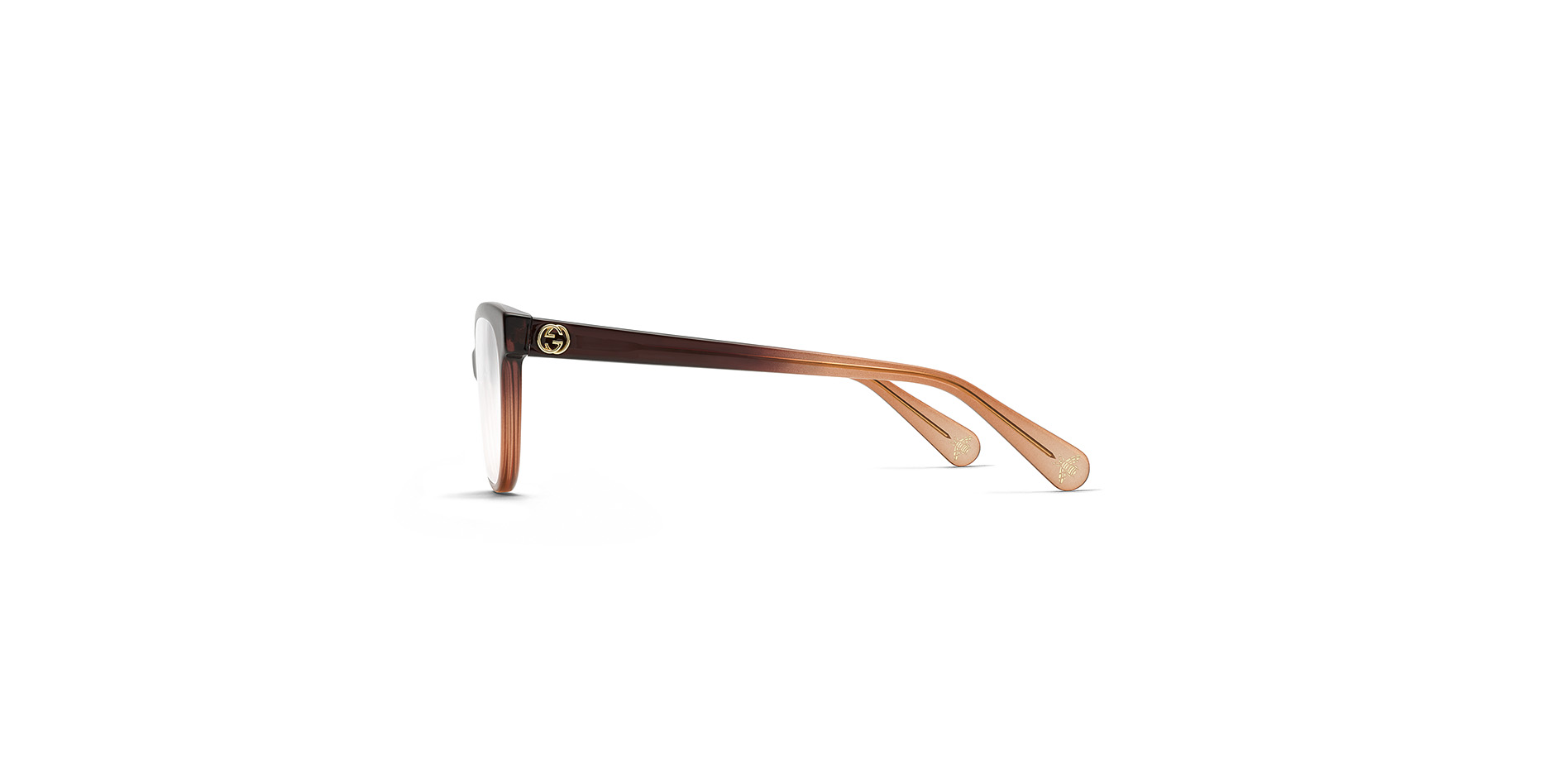 Damen-Korrektionsbrille aus Kunststoff, Gucci, GG 0373O