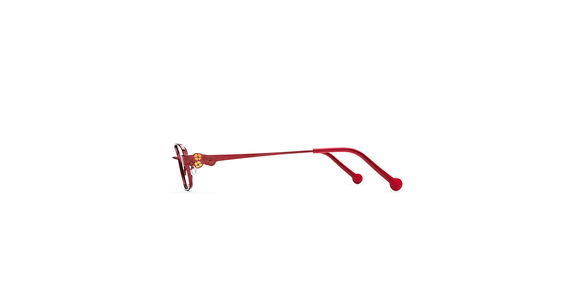 Klassische Kinder-Korrektionsbrille aus Metall,  CHARME 0760 GIRL FLEX CL