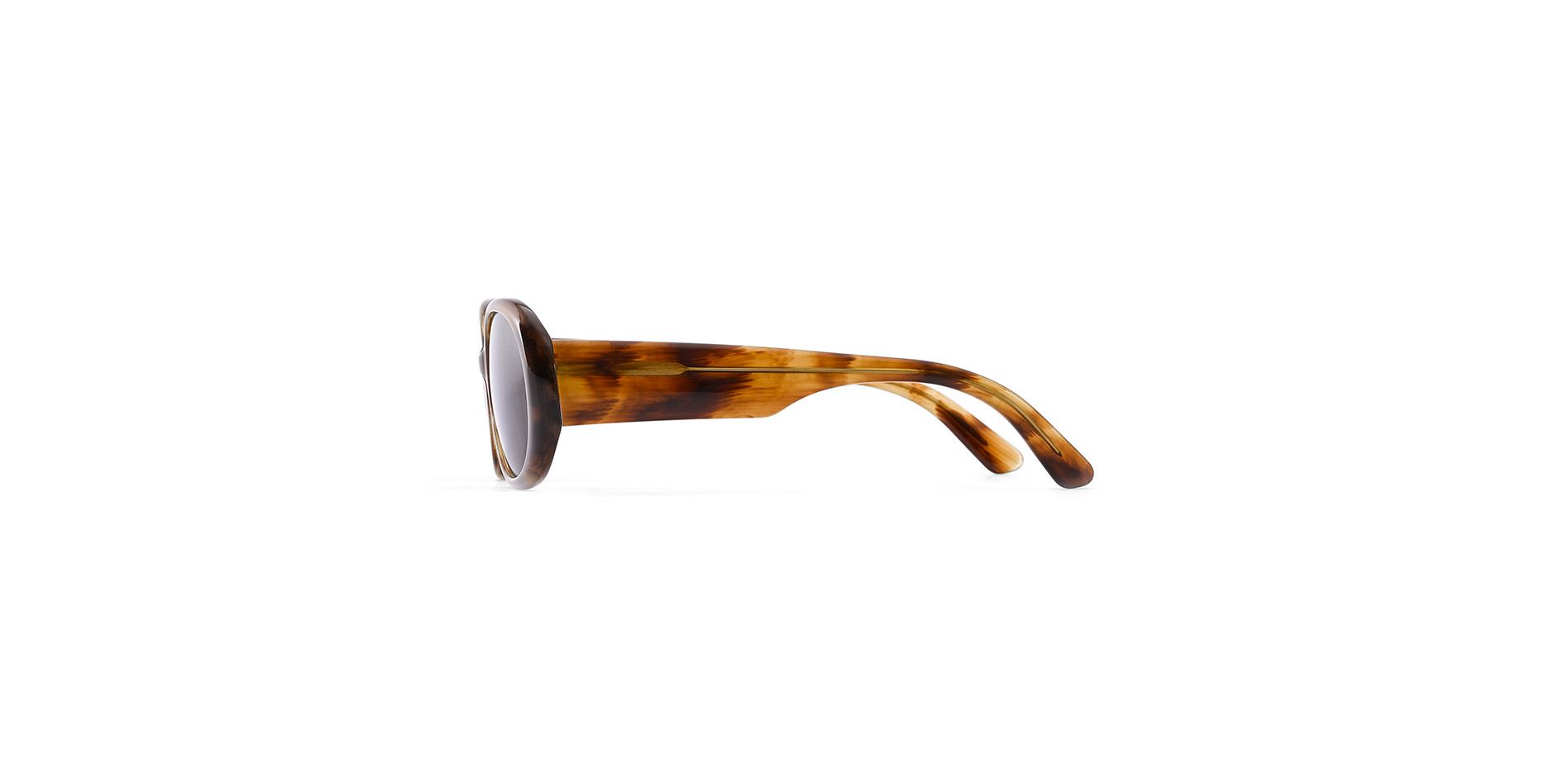Lunettes de soleil pour femmes en acétate, face de la monture ovale,  Q 010 SUN CL