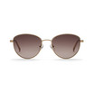 Lunettes de soleil femmes en acier inoxydable