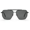 Lunettes de soleil hommes en acier inoxydable