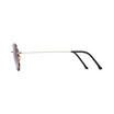 Herrensonnenbrille aus Metall