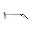 Lunettes de soleil femmes en métal