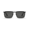 Lunettes de soleil hommes en acier inoxydable