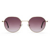 Lunettes de soleil femmes en acier inoxydable